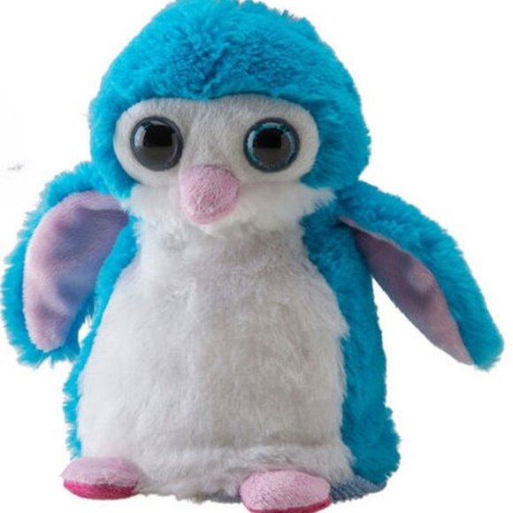 🔥3 For $20 🔥New w/Tag Penguin Reversible Plush Purple/Blue Switch-A-Rooz 8" - Picture 14 of 15